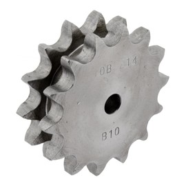 Kettenradscheibe Type 12 B-2 (3/4 Zoll x 7/16 Zoll) duplex Zähnezahl: 9