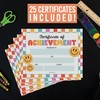 25 Certificate of Achievement Awards - 8 x 10" Student