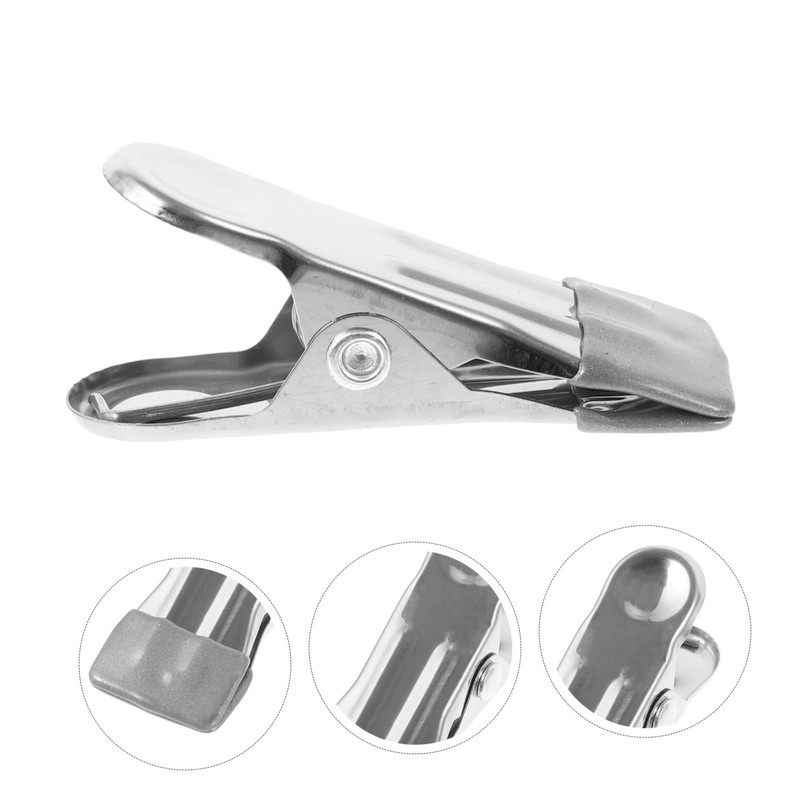 BESPORTBLE Swimming Pool Cover Clamps Pcs Metal Clips for Ground