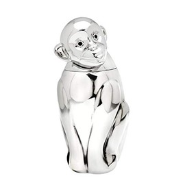 Double Walled Cocktail Shaker Monkey by Godinger – 12 oz