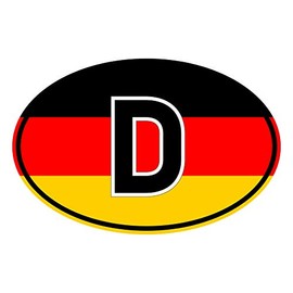 Generisch Sticker Country Number Plate Germany | Sticker | Flag | Car | Car | Car Sticker
