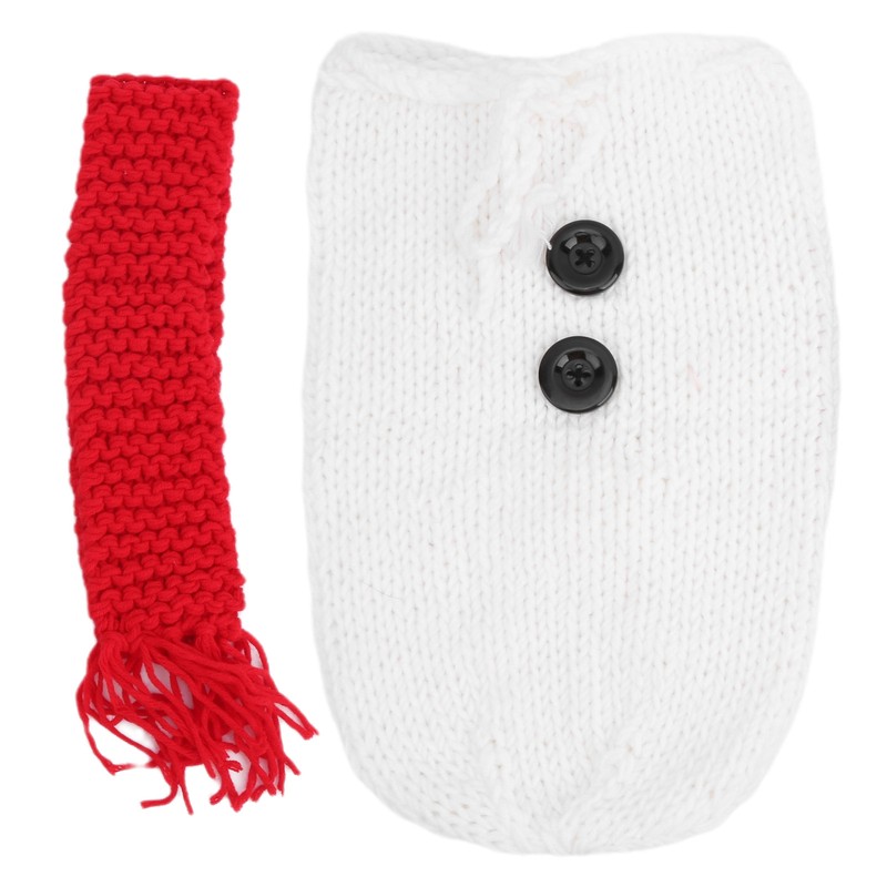 Baby Crochet Knitted Sleeping Bag Infant Cartoon Soft Wraps Photography