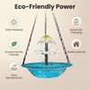 Solar Cascade Hanging Bird Bath Fountain,Solar Hanging Bird Bath Fountain,Solar