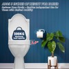 Huttdmel Raised Elongated Toilet Seat 18.5'' for Seniors – Soft