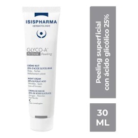 Isispharma Glyco-a Peeling Intenso 30ml Ácido Glicólico 25 Hipoalergénico Noche Piel Luminosa Manchas                                                 