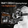YUANZIMOO Head-Mounted Night Vision Monocular Digital Infrared Monocular