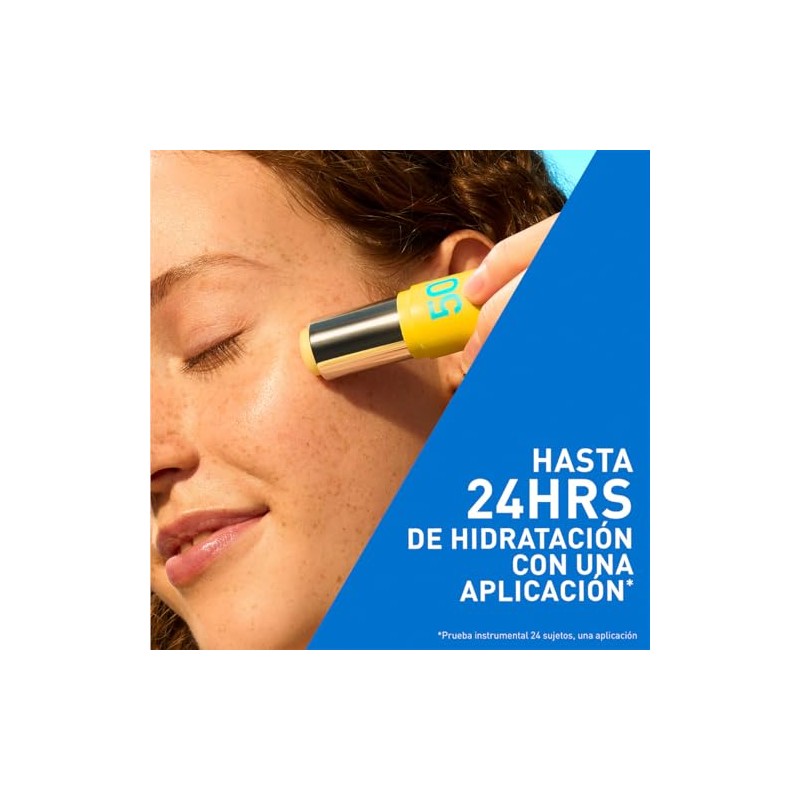 CeraVe Stick Solar Invisible 50FPS alta protección solar para rostro