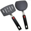 Silicone Spatula Turner Set of 2, Heat Resistant Pancake Spatulas