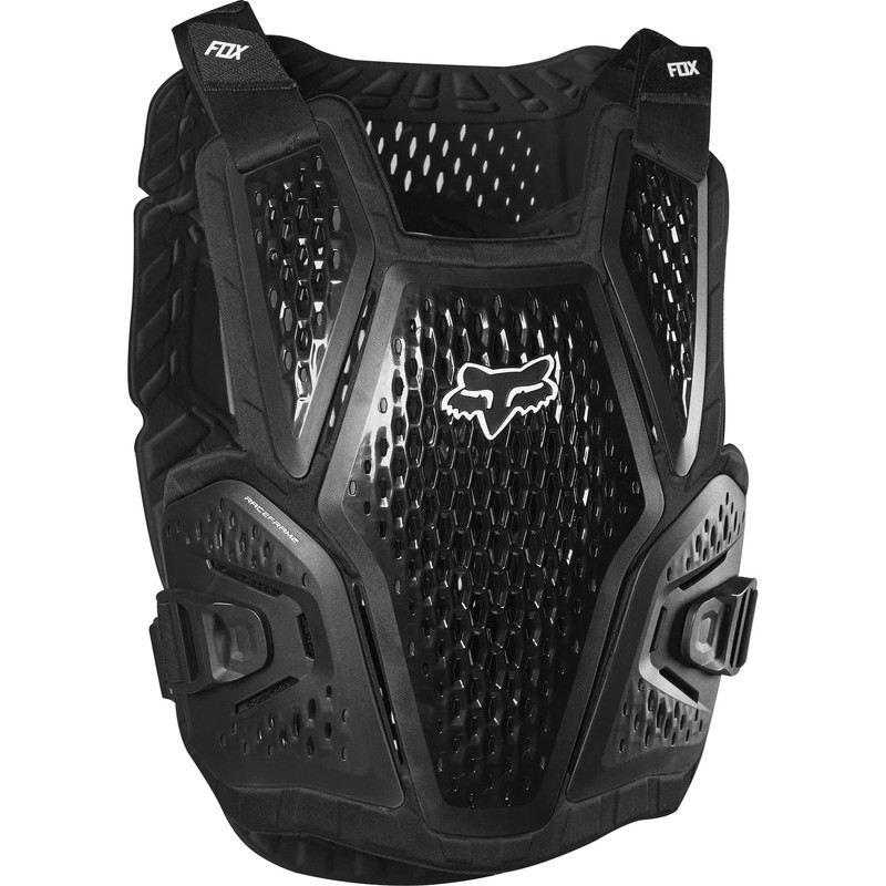 Fox Racing Raceframe Roost Motocross Dirt Bike Chest Guard, Black,