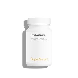 Supersmart - Pyridoxamine 200 mg Per Day - Natural Form of Vitamin B6 - Powerful Glycation & Ages/ALEs Inhibitor | Gluten Free - 60 Vegetarian Capsules