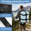 Sunnymove Backpack Conversion Straps for 22-26 Inch Hard Luggage, Adjustable