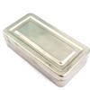 PRECISE CANADA: 8"X4"X2" Instrument Tray with LID HOLLOWARE Dental HOLLOWARE
