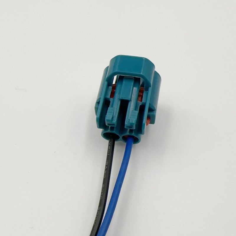 2Pcs Headlight Side-Marker Socket W/Connector 90075-60077 Replacement for Toyota Universal