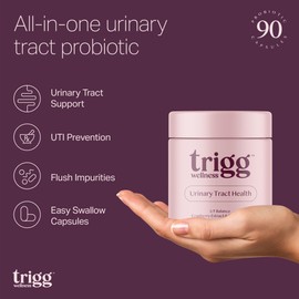 Urinary Tract Health Supplement for Women- Cranberry Extract, D-Mannose Treatment- UTI Prevention, Promote Natural UT Balance, Flush Impurities- Fast Acting, Feminine Female Health-Large 90 Ct