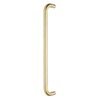 Access Hardware Satin Brass D Shaped Door Pull Handles -