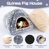 MABOZOO 3 Pack Guinea Pig House Accessories, Washable 2 Guinea