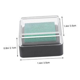 jojofuny 5Pcs Mini Ink Pads Metallochrome Ink for DIY Crafts Patterns for Art Projects and Rubber Stamping Random Color