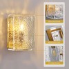 LIANGMH Modern Gold Wall Sconces Set of Two Wall Lights