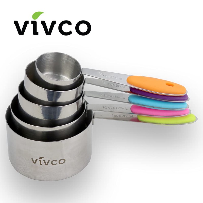 Vivco Measuring Cups & Spoon Set 13 Pieces Magnetic Measurment