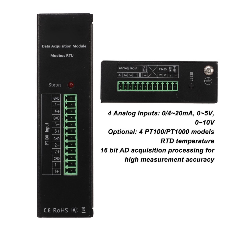 for Modbus RTU 4 Channel Relay Module Serial to Ethernet