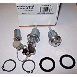 *NUEVO* JUEGO DE CERRADURAS DE PUERTA Y ENCENDIDO KENWORTH CON LLAVE ~ REPUESTO PARA 30GN15