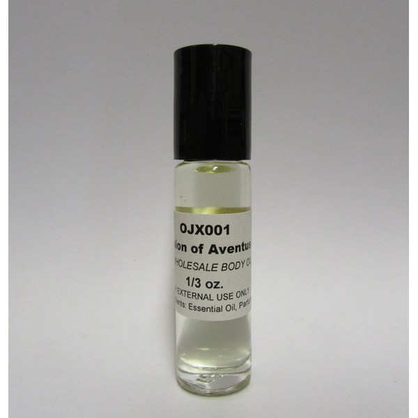 OJ Wholesale, Inc. Premium Fragrance Body Oil (OJX001 Our Version of Aventus Type, 1/3 oz.)