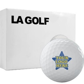 LA Golf LA Custom Logo Golf Balls