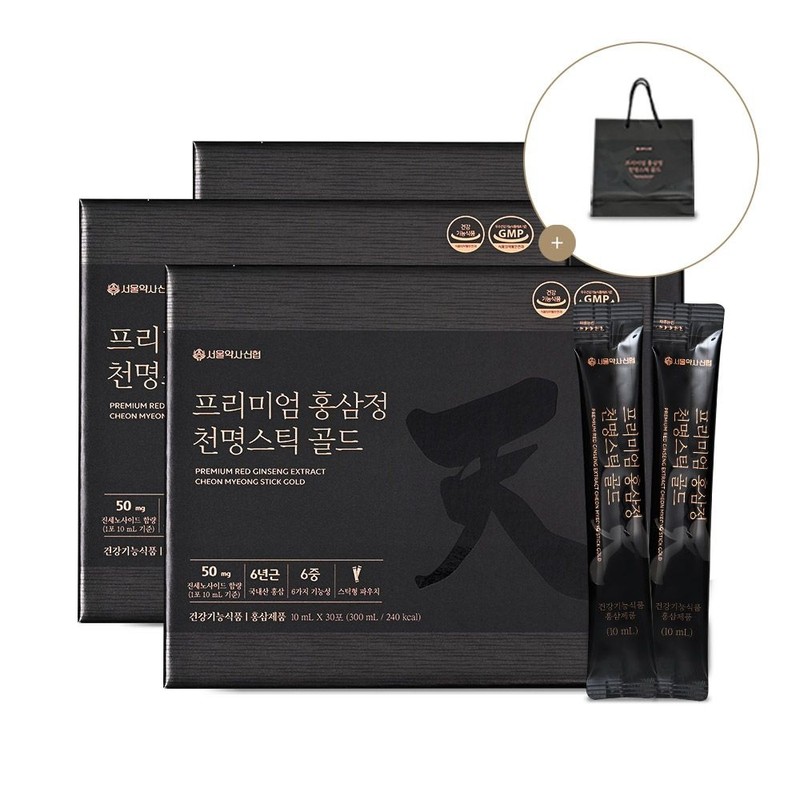Seoul Pharmacist Credit Union [Ginsenoside 50mg] Premium Red Ginseng Extract