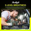 ​​WARSUN Rechargeable COB LED Work Light-Magnetic Hands-Free Trouble Light with