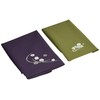 Embroidered Furoshiki & Gold Seal Wrap, Purple/Toshihisa 250-50B