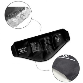Hot and cold multipurpose compress trendy Adae black 1P squeaky ice warmer ONE/ONE