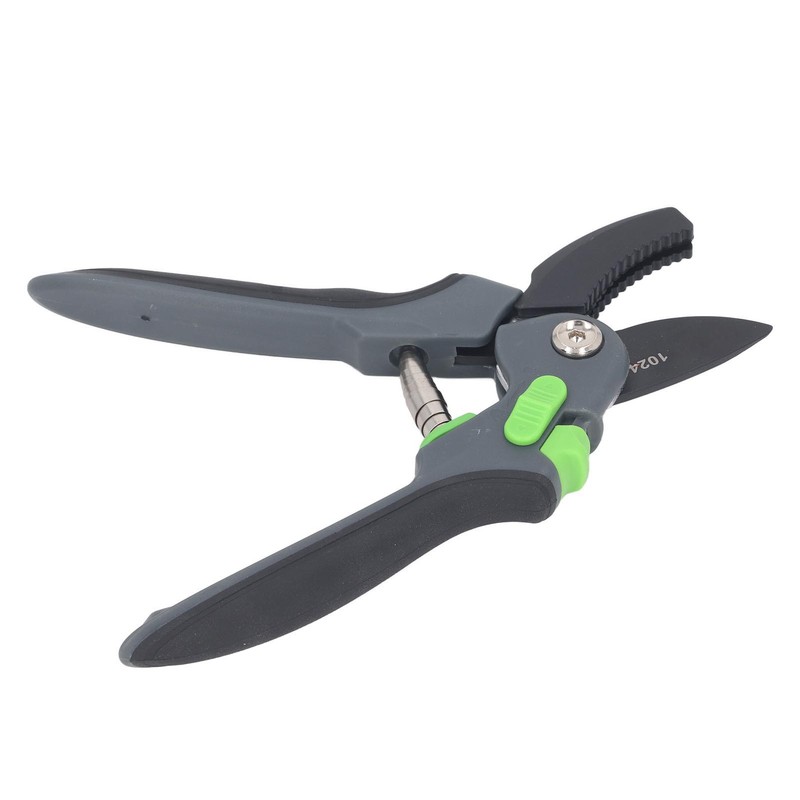 Ratchet Pruning Shears Heavy Duty Gardening Tool Tree Trimming Bypass