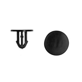 Boston BC5418 Auto Parts Canoe Clip Black 10 per Bag