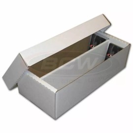 BCW (4x) BCW Shoe Box (1600 Count) Corrugated Cardboard Storage Box