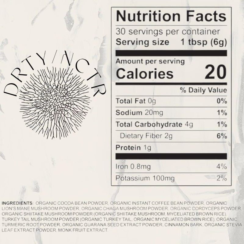 DRTY NCTR Mushroom Coffee