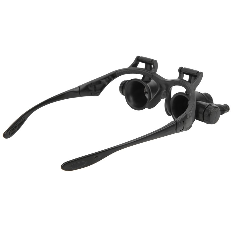 Jewelry Magnifying Glass with 2 LED Light 8 Interchangeable Lens