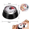 Kitchen Timer Mechanical, Mechanical Timer, Stainless Steel Kitchen Timer, Magnetic