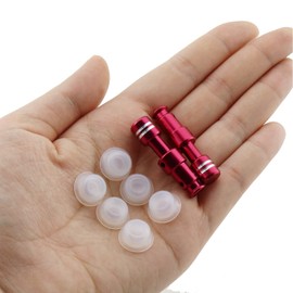 MTQY 2pcs Replacement Float Valve wiht 6pcs Silicone Caps for Electric Pressure Cooker, Faberware Steam Valve, Pressure Cooker Parts