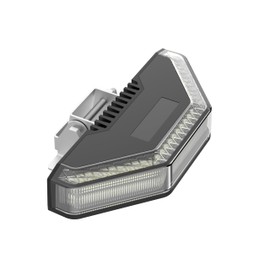 180° Corner Indicator Light, HT Approval, ECE R65 Approval, Front Flash, Rear Flash, Warning Light for Special Vehicles, ATV Quad Boats, Front Flash, Rear Flash (Orange)