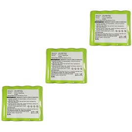 Synergy Digital Wireless Headset Batteries, Works with Astro Gaming Video Gaming Equipmwnt Wireless Headset, (Ni-MH, 4.8V, 2000 mAh), combo-pack includes: 3 x SDHP-H1444 Batteries