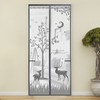 [Living Piece] Deer Moon Mosquito Net (100x200cm) (Gray)