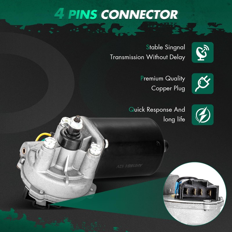 Front Windshield Wiper Motor Compatible for 1989-1993 for Chrysler for