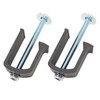 2 Set Truck Tool Box Clamp Durable Rust Proof Aluminum