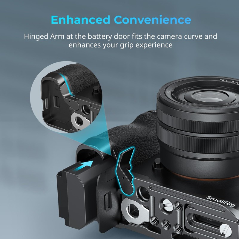 SMALLRIG A7C II A7CR L-Bracket, L-Angle for Sony Alpha 7C