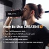 Optimum Nutrition Creatine Monohydrate Plus Powder, Strawberry Peach Flavored Creatine