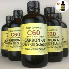C60 Olive Oil 100ml Fullerene Carbon 60 High Purity 99.99%