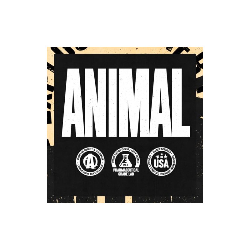 Animal Animal Whey Isolate Protein Powder - Loaded for Pre