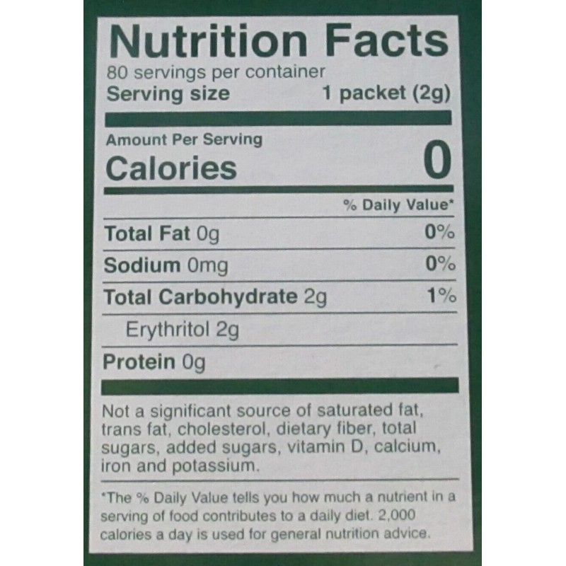 Whole Earth Stevia Leaf & Monk Fruit Natural Sweetener Blend