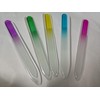 Premium Crystal Glass Nail Files Manicure Set, Professional Double Sided