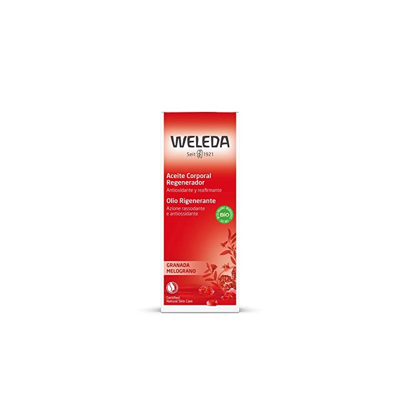 Weleda body oil, pomegranate, 100 ml